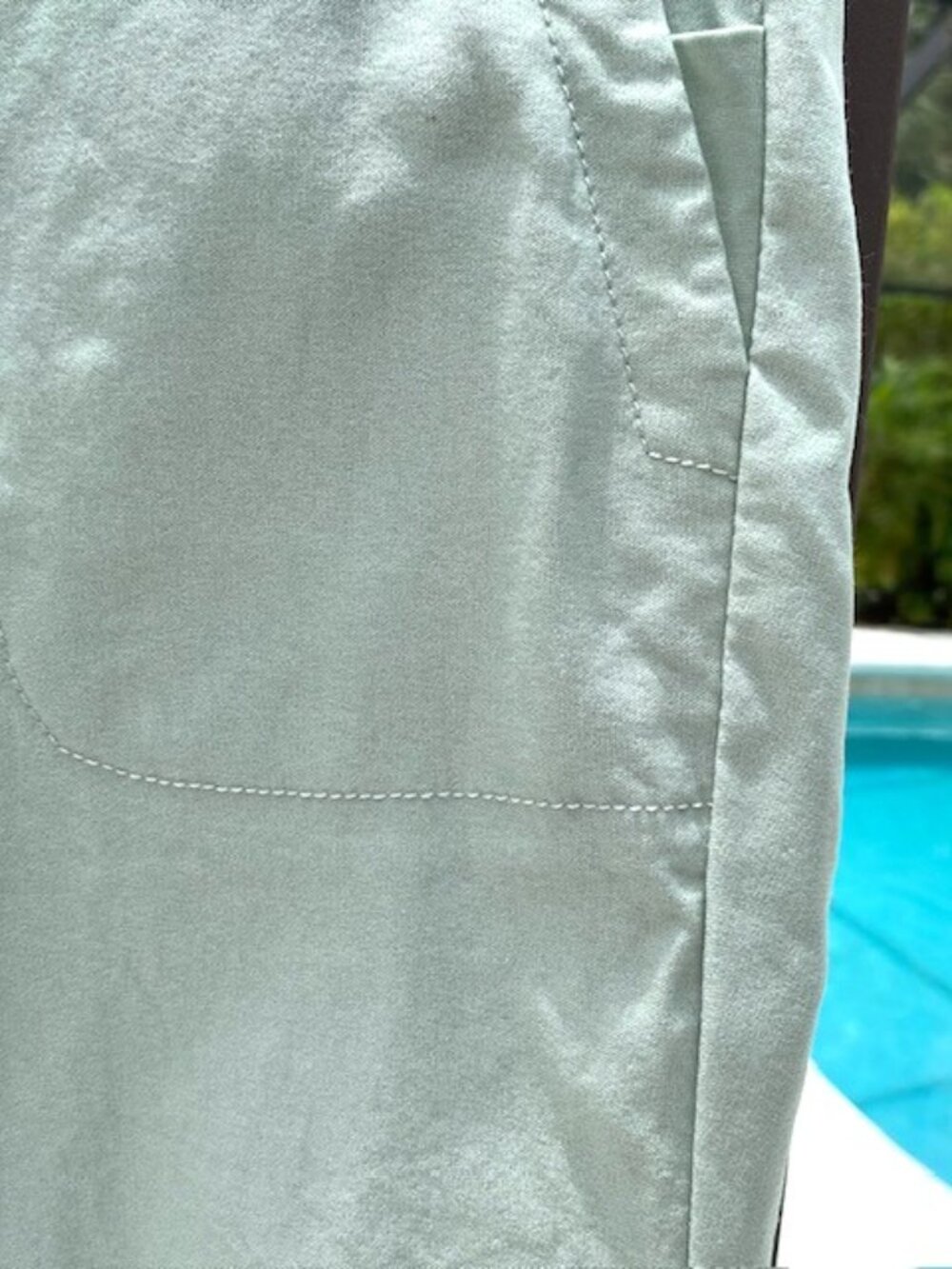 Daily Sports Sweden Green Stretch Golf Pants Womens Size 4 Straight Leg - Picture 4 of 7